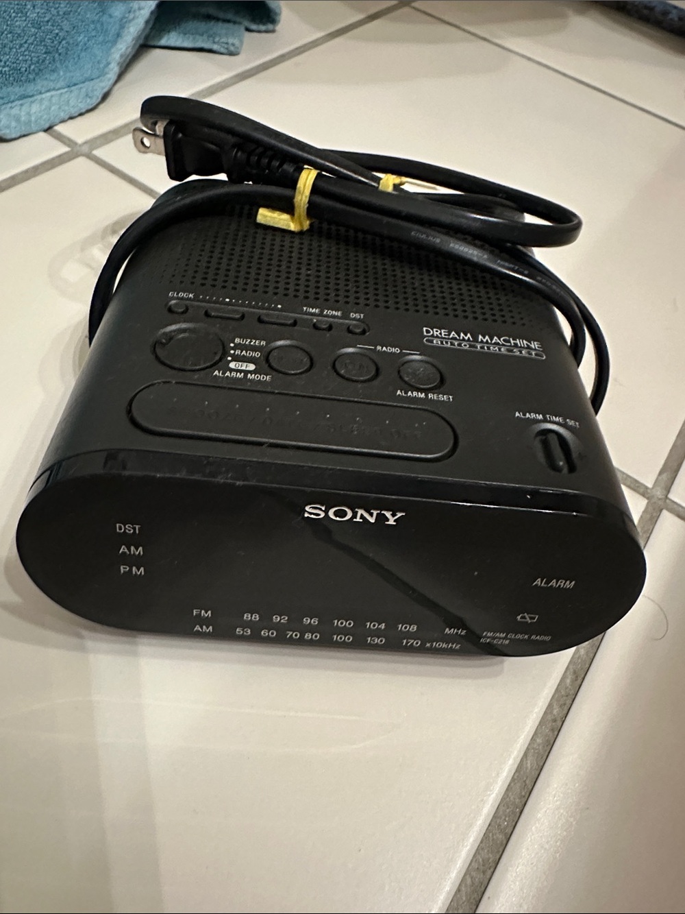 Sony Dream Machine Clock Radio